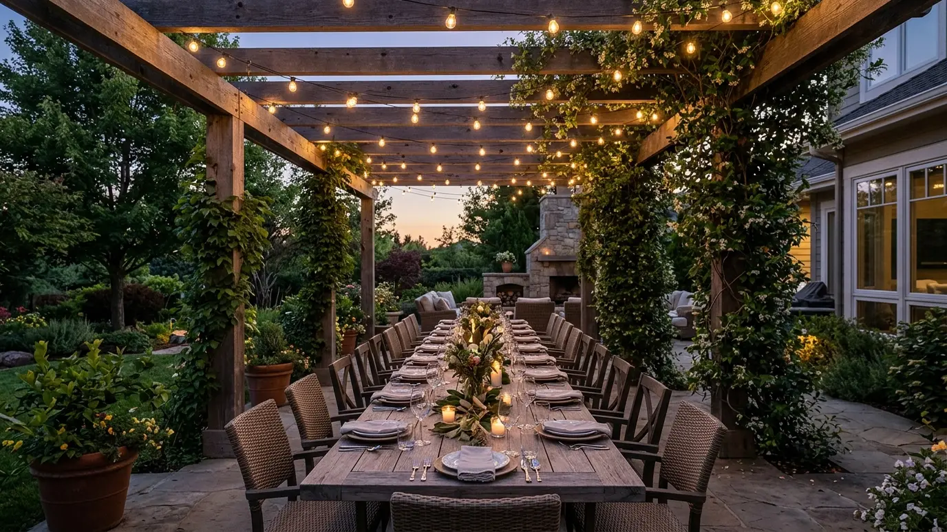 Pergolas for Outdoor Entertaining explained for Nashville and Middle Tennessee