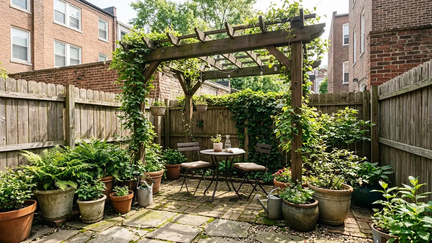 Pergolas for Small Yards explained for Nashville and Middle Tennessee