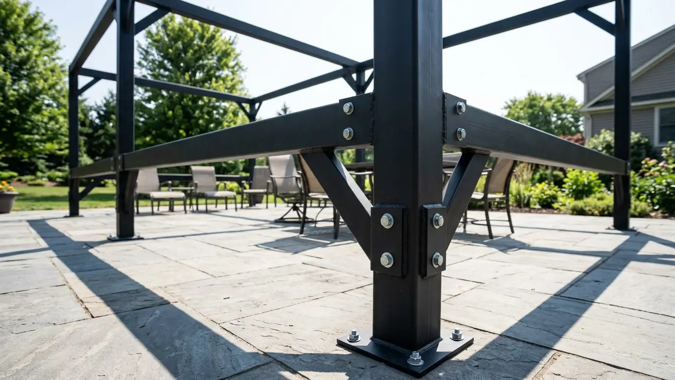 Steel Pergola Material Guide explained for Nashville and Middle Tennessee