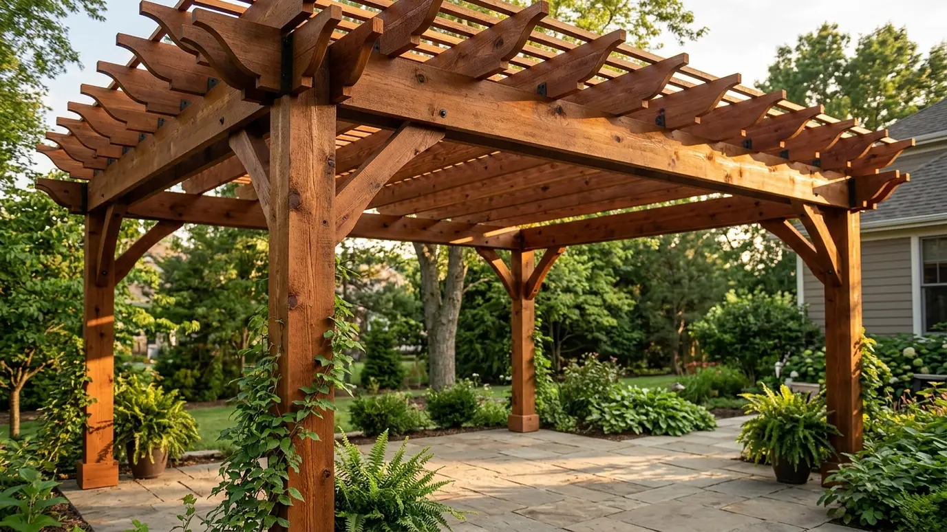 Cedar and Wood Pergolas | Music City Pergola Cedar and Wood Pergolas in Nashville and Middle Tennessee