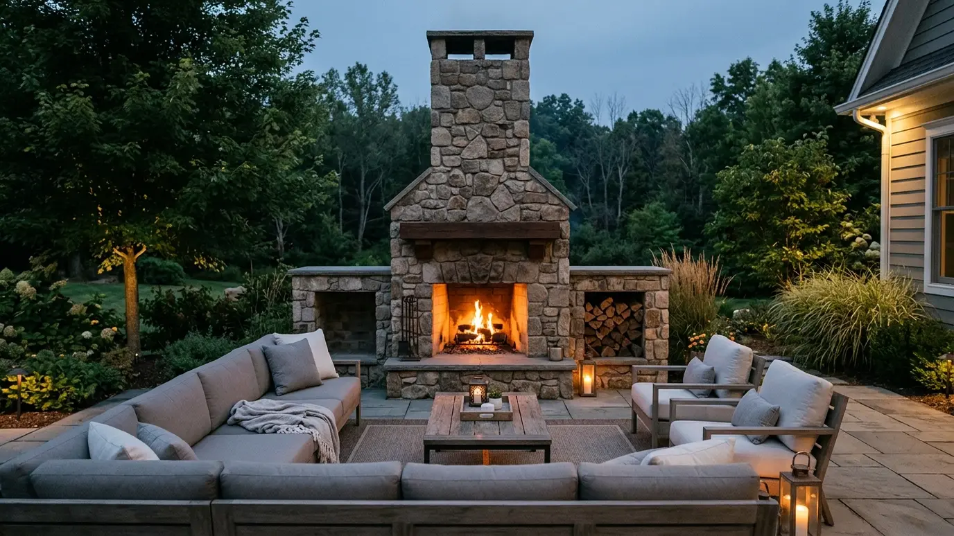 Outdoor Fireplaces and Fire Pits in Nashville and Middle Tennessee