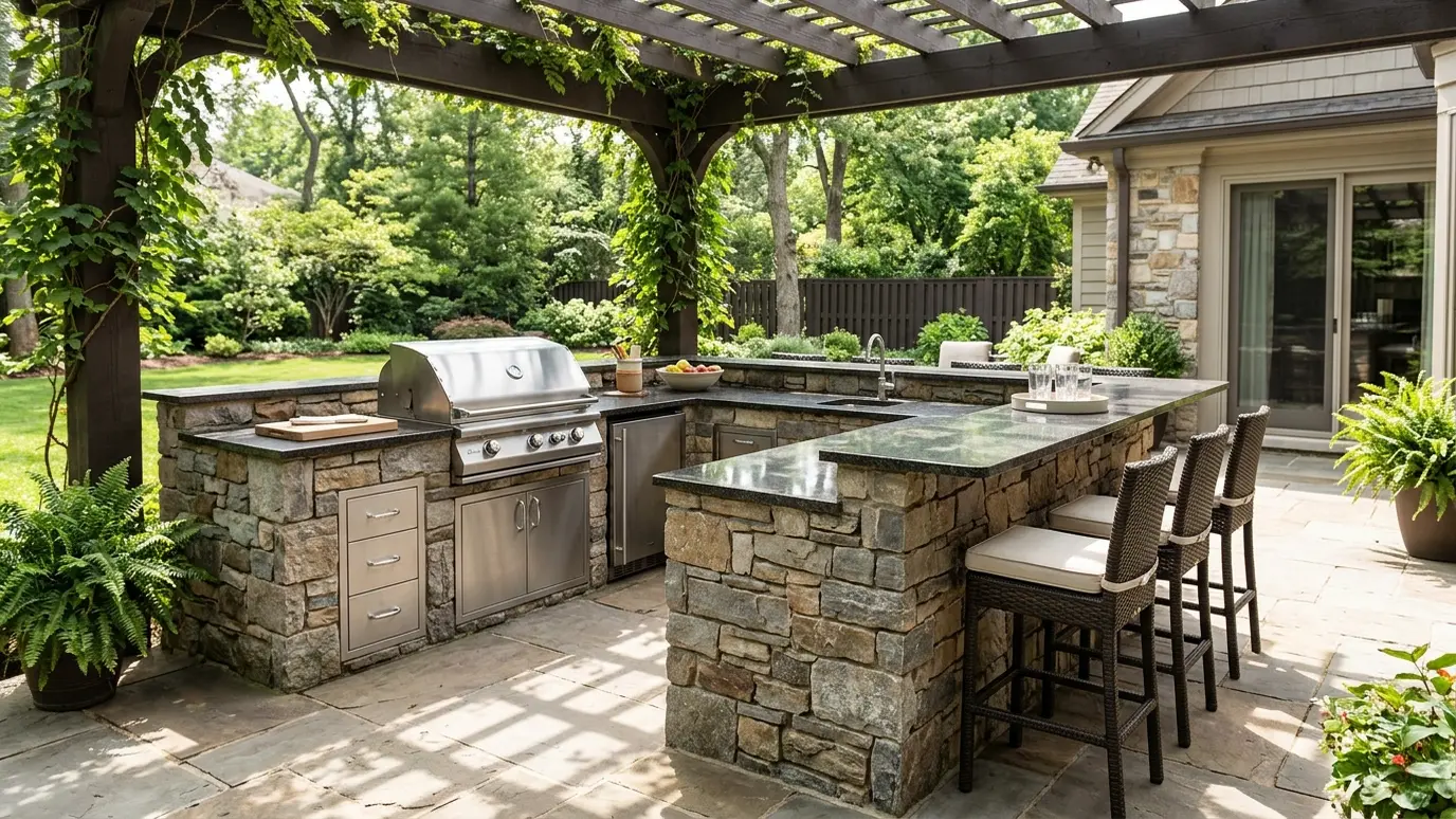 Outdoor Kitchens and Grill Islands in Nashville and Middle Tennessee