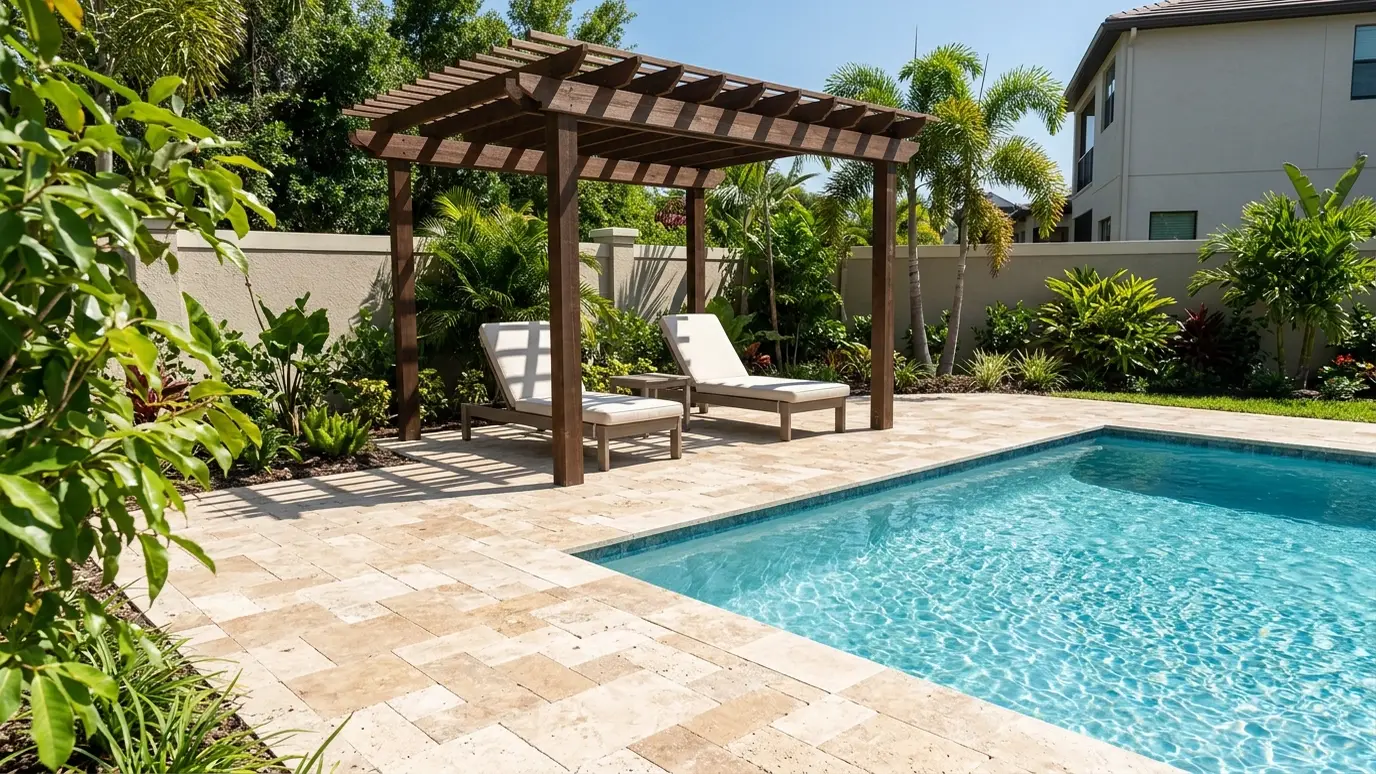 Pool Decks and Poolside Structures | Music City Pergola Pool Decks and Poolside Structures in Nashville and Middle Tennessee