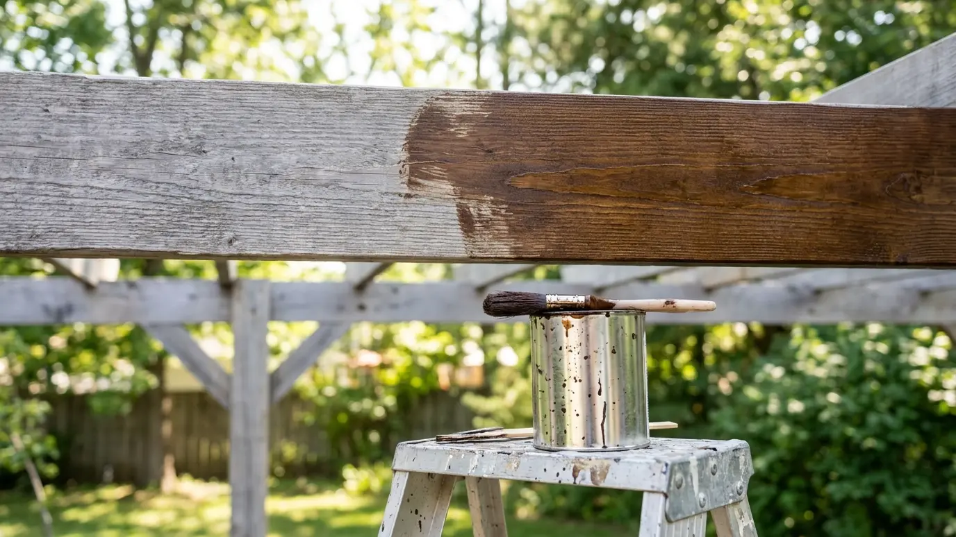 Staining, Sealing and Refinishing | Music City Pergola Staining, Sealing and Refinishing in Nashville and Middle Tennessee
