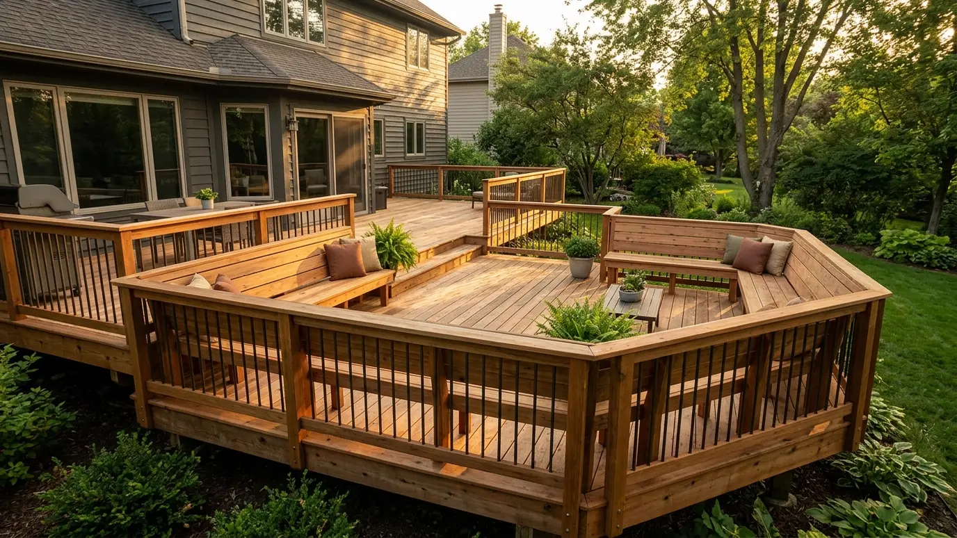Wood Decks and Deck Builds in Nashville and Middle Tennessee